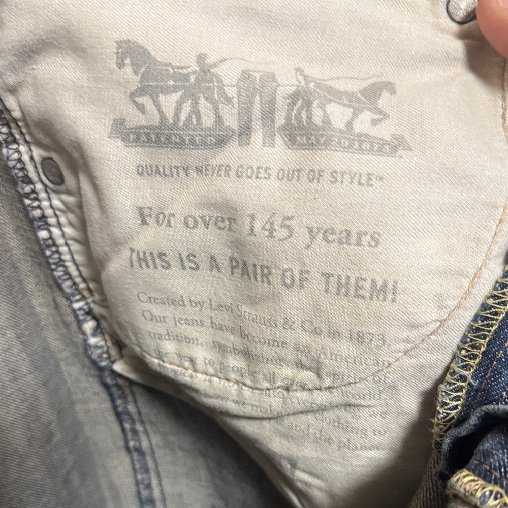 559 Levi Denim Jeans 36 x 36 - Picture 10 of 10